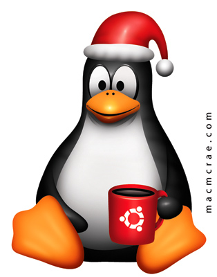 Santa Tux